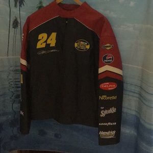 Wilson Jeff Gordon nascar leather jacket